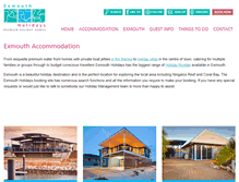Tablet Screenshot of exmouthholidays.com.au